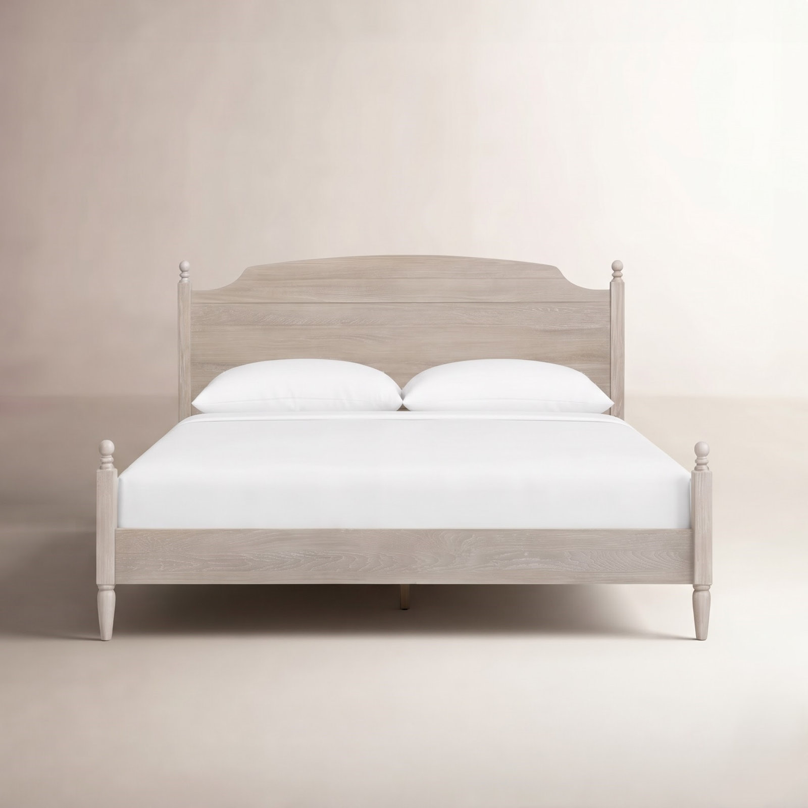 Schilling Four Poster Bed, Gray, King