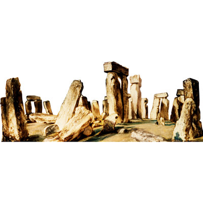 Stonehenge Painting Cardboard Standup
