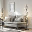 150cm Polished Column Floor Lamp