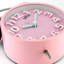 Roman Numeral Metal Mechanical Alarm Tabletop Clock-55920339
