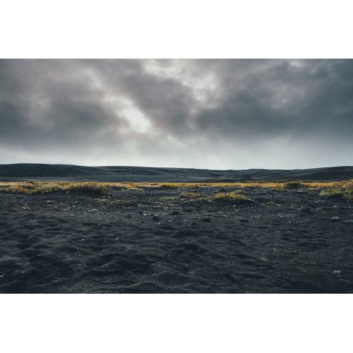 Rosecliff Heights Firoj Black Volcanic Landscape In Iceland 