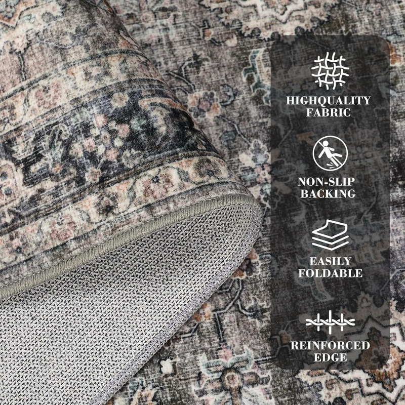 Machine Braided Area Rug, Rectangle 80 x 150 cm