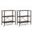 Beliziare 30'' W Metal Shelving Unit with Wheels