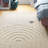 Bartletto Beige Shag Area Rug-125476096-112246716