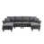 Polyester gris anthracite est en rupture de stock