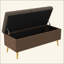 Banc de rangement avec repose-pieds Modern Modern-129574785-129574788