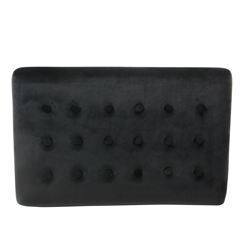 Bridgegate Upholstered Bench, Black