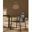 Ensemble de salle à manger de patio en aluminium pour 6 personnes avec table rectangulaire extensible et chaises en textilène-827592072-827592079