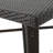 32" Square Wicker Bar Table