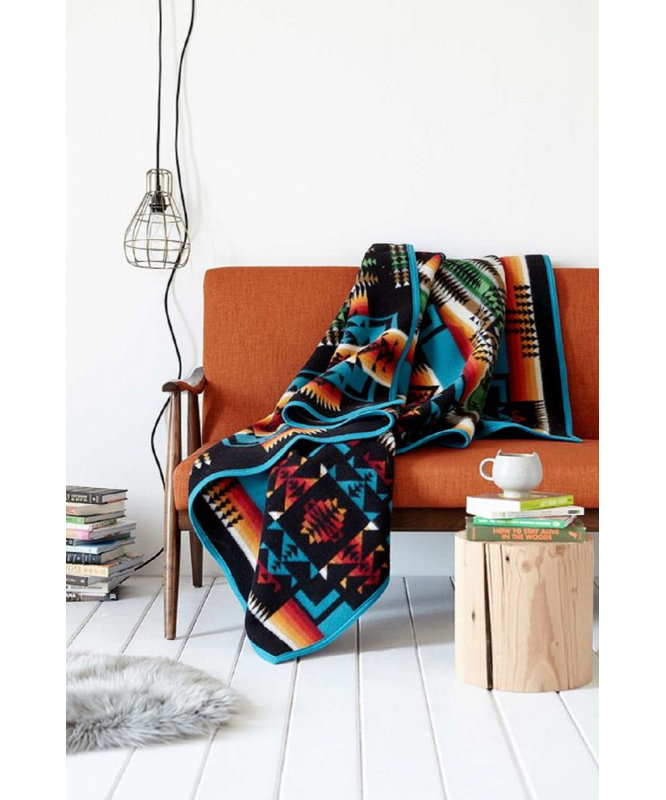 Pendleton Chief Joseph Black Throw