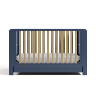 Read-With-Me 4-In-1 Convertible Crib With Drawer