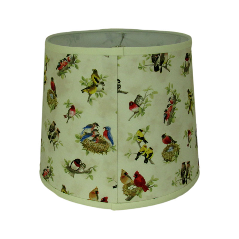 Abat-jour tambour coloré Songbird, H 12 po x l 16 po x P 16 po