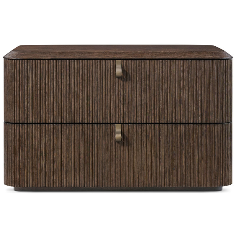 Vienna 2 - Drawer Nightstand, Brown