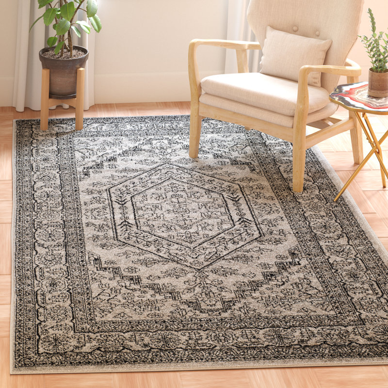 Amedee Performance Oriental Rug, Rectangle 5'1" x 7'6"