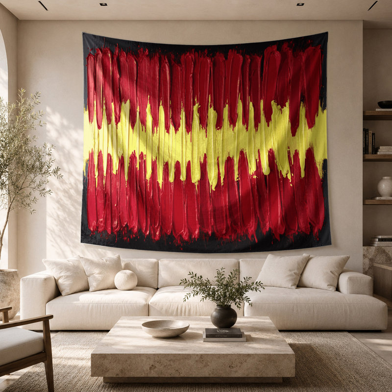 Tapisserie murale Neo Expressionism 3, 68 po x 80 po