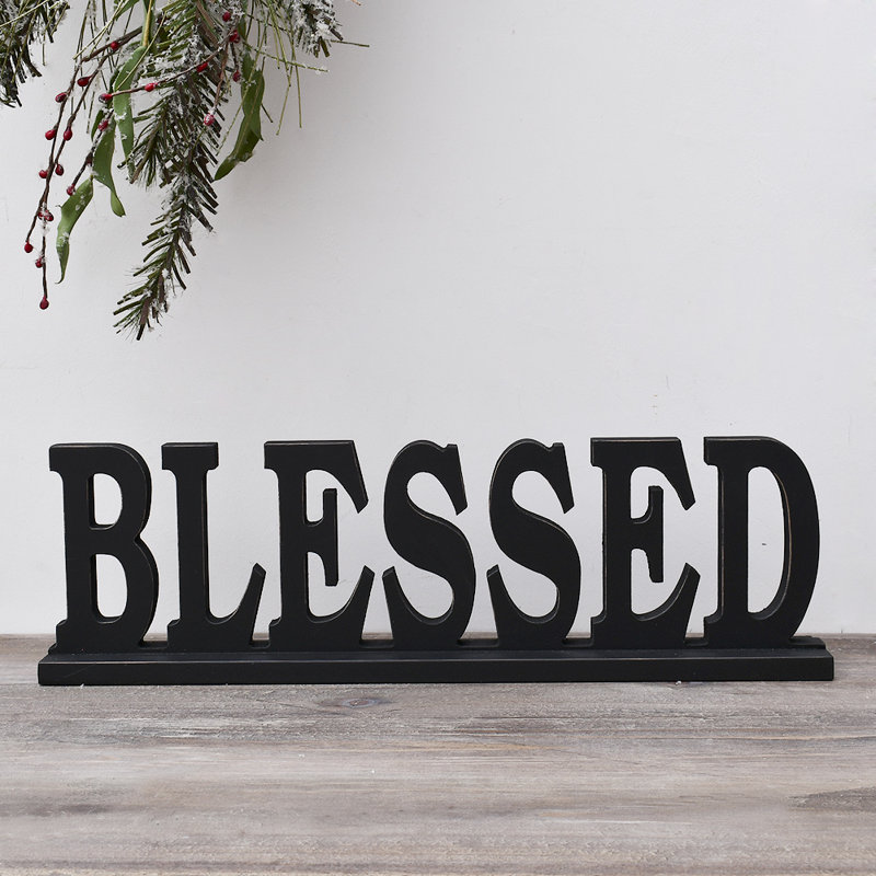 Parkland Letter Block Decorative Object