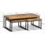 Perrott Solid Wood Sled Coffee Table-64596181