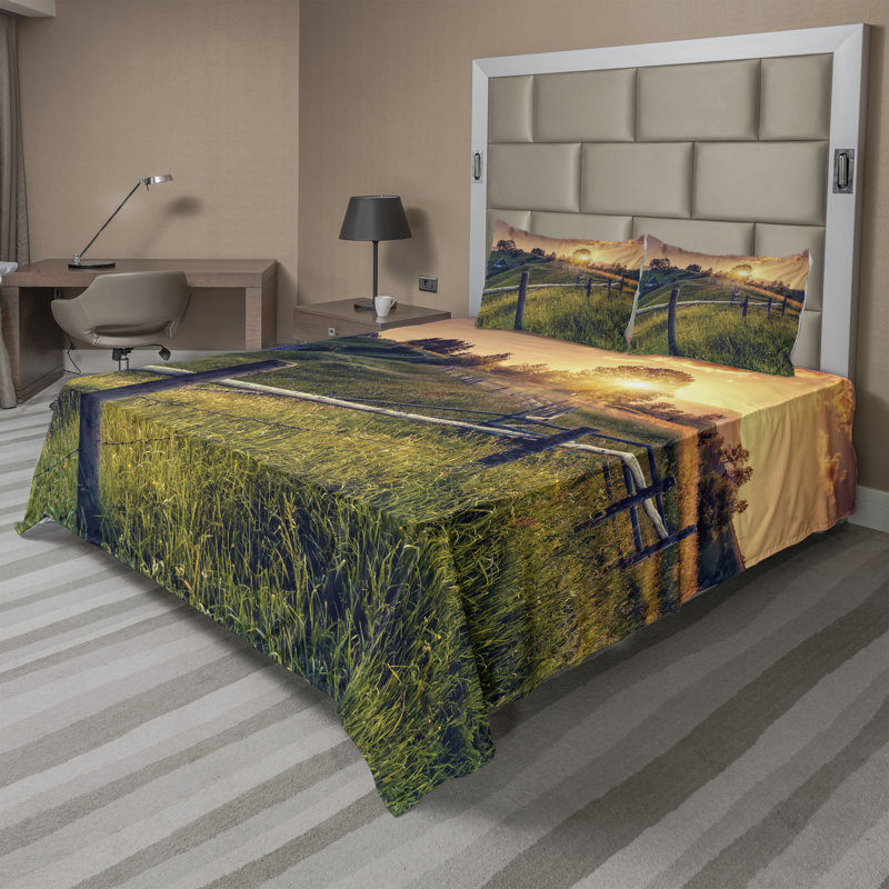 Microfiber Sheet Set, King Sheet Set + Fitted Sheet + 2 Pillowcases