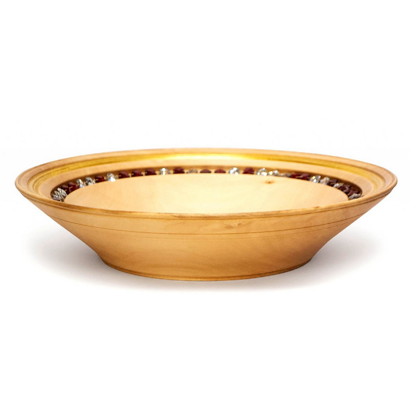 Ambrine 3 Piece Serving Bowl Set, 1, Brown/Marea, 16.14"