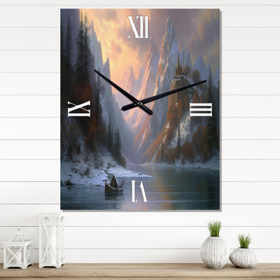 Horloge murale Janayja