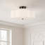 Plafonnier semi-encastré en tissu 4 lumières-1019904914-1019904925