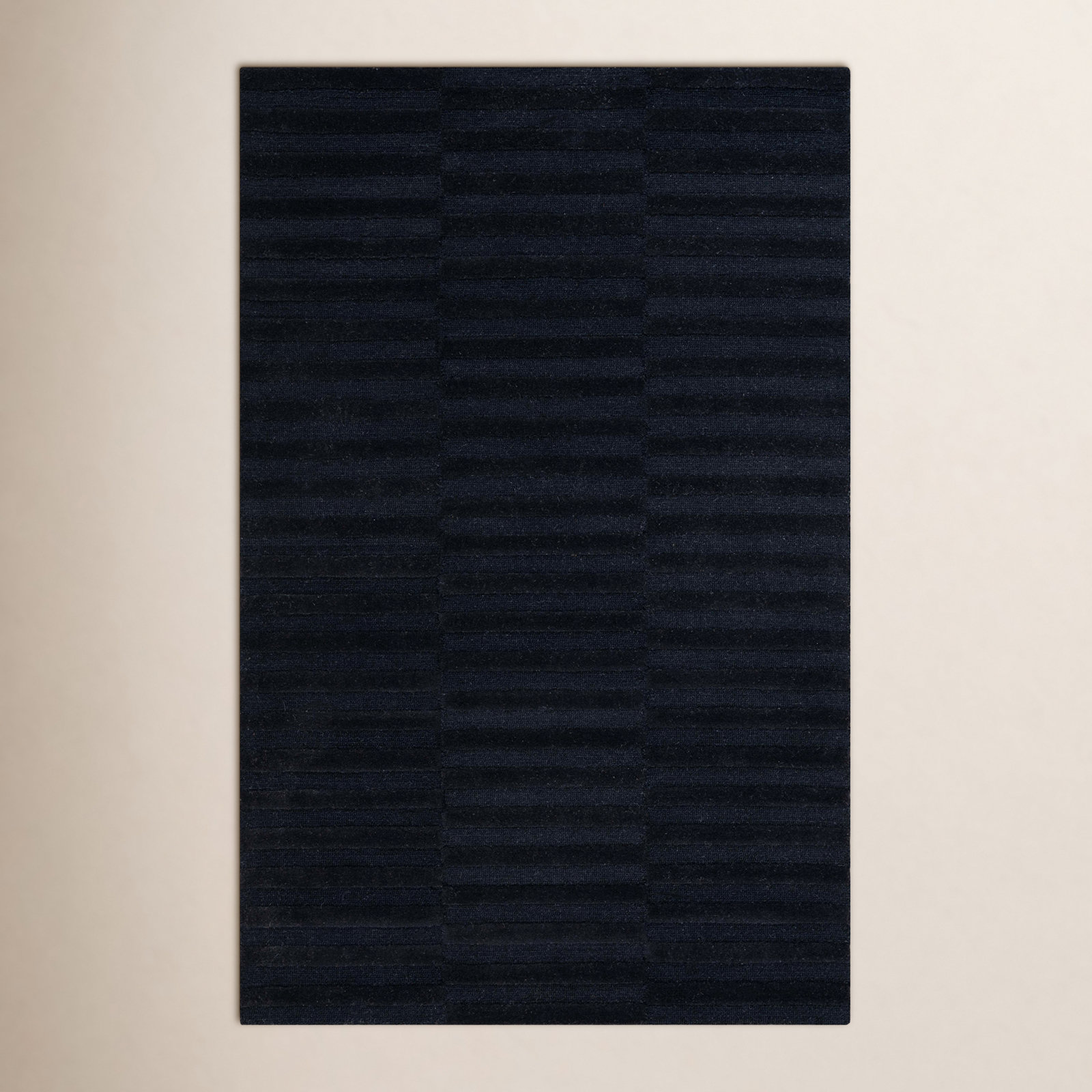 Bunkerville Hand-Woven Striped Rug, Rectangle 8' x 10'