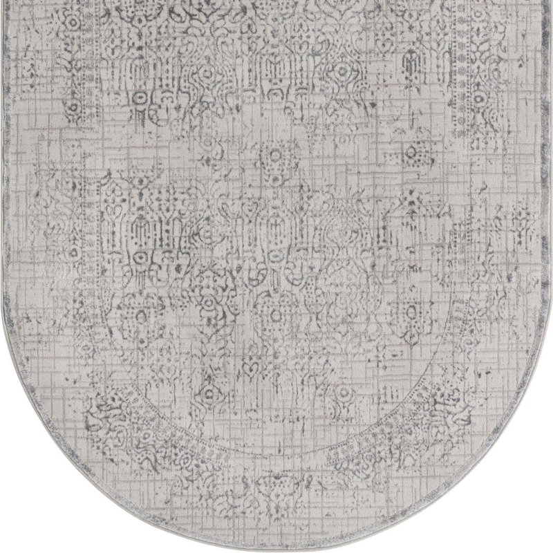 Alissa Abstract Indoor Rug, Oval 5'3" x 8'