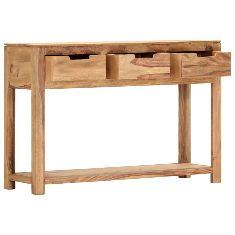 Kraft 110cm Solid Wood Console Table