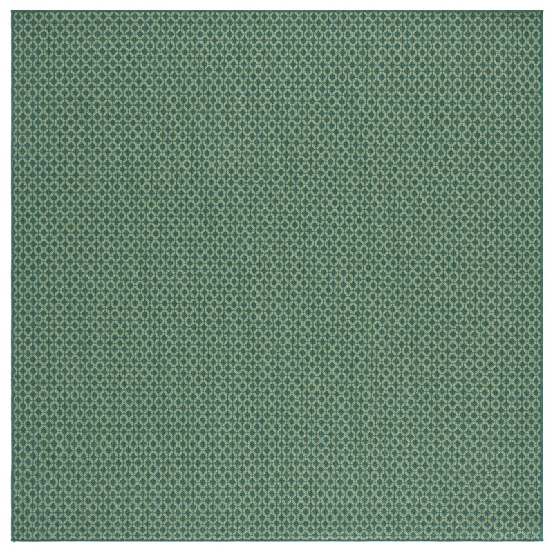 Terrace 804 Geometric Indoor/Outdoor Rug, Square 6'7"