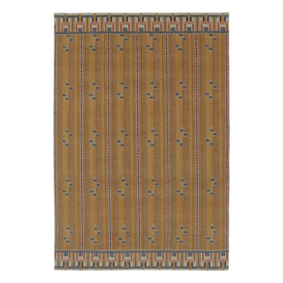 Scandinavian One-of-a-Kind 6'1X9'2 Hand Knotted Area Rug