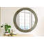 Huldar Glass Flat Wall Mirror