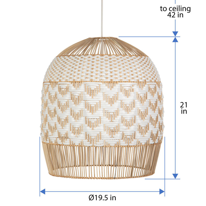 Luminaire suspendu 1 lumière Anhelica