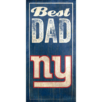 « best dad », impression sur plaque NFL