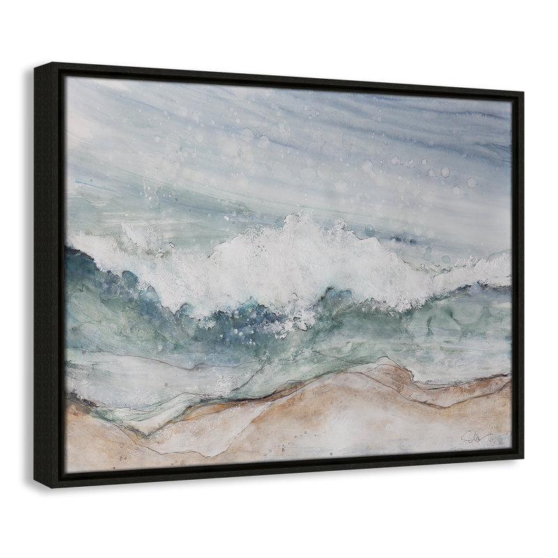 Morning Crush by Filippo Ioco - Floater Frame Print on Canvas, Espresso Framed, 19.5'' H x 25.5'' W x 2'' D