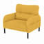 Fauteuil d'appoint en velours côtelé-1420156179