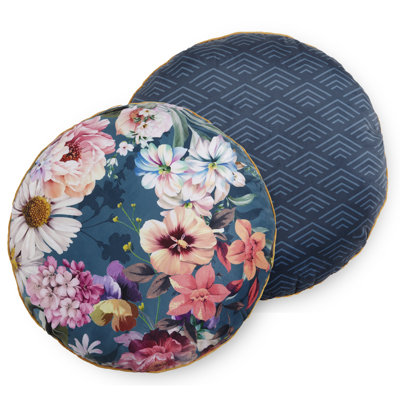 Novara Floral Circular Cushion