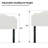 Vertical Channel Tufting Upholstered Headboard Adjustable Height & Width Bed Head Board-316146641-316146643