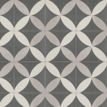 Twenties 8" x 8" Ceramic Patterned Wall & Floor Tile