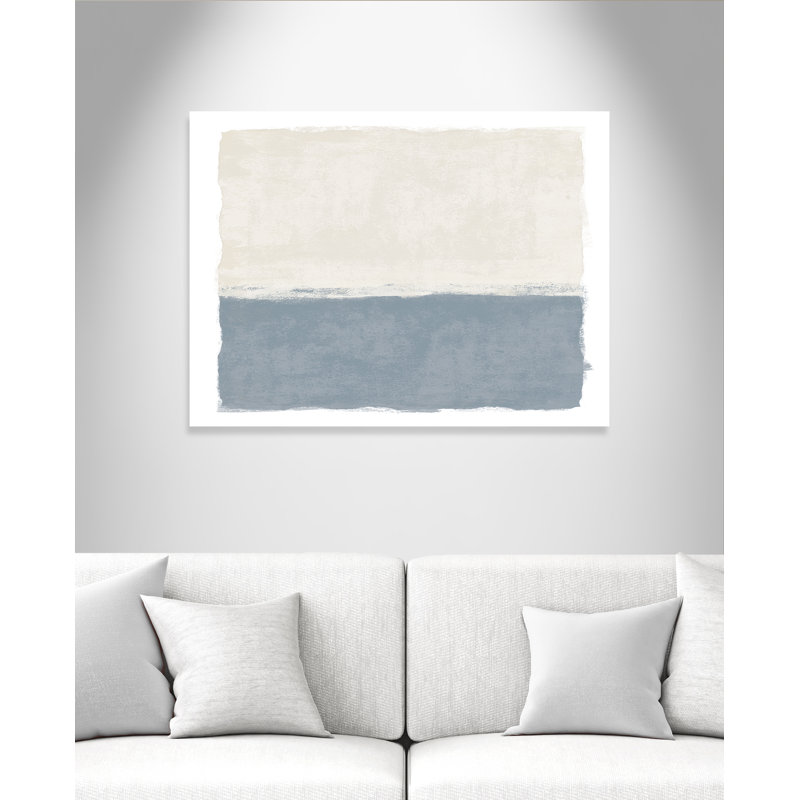«Coastal Dreams II - Landscape Version Print» par Natalie Carpentieri, L 40 po x H 30 po, Toile tendue, Ne s’applique pas