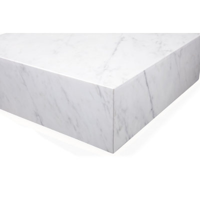 Gorvel Marble Top Single Coffee Table