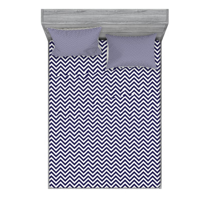 Microfiber Chevron Sheet Set
