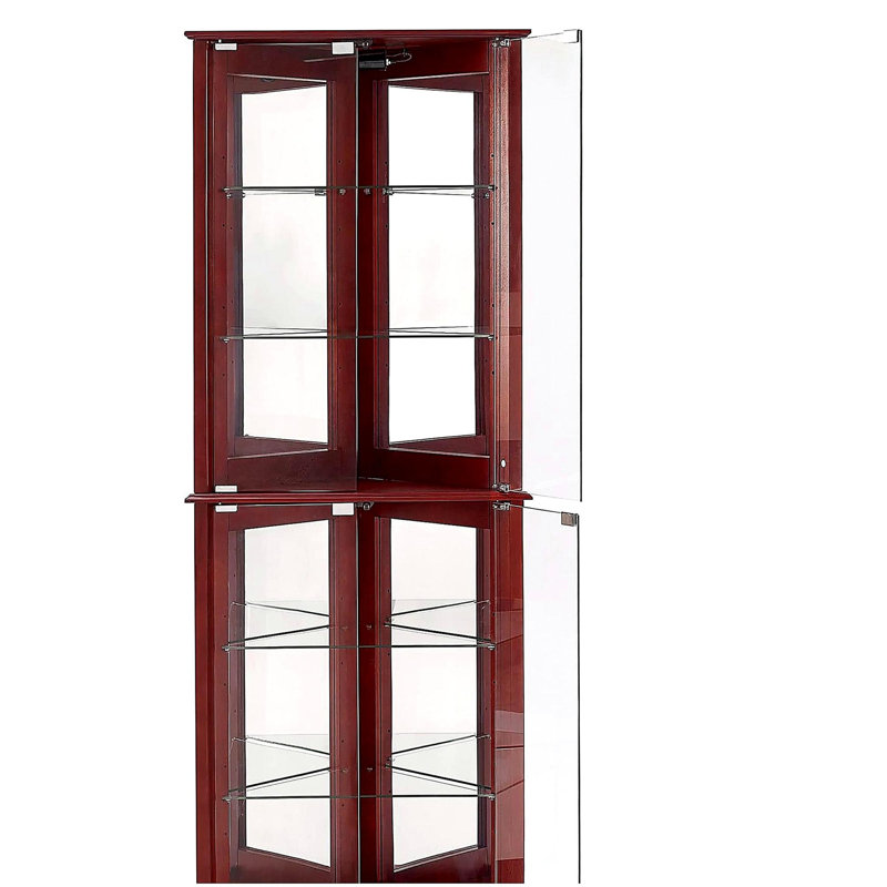 Armoire d'angle Curio