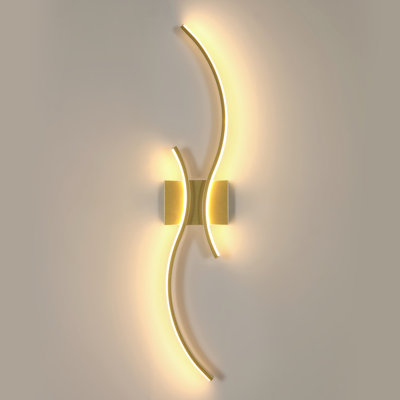 LED Flush Hardwired Mounted Sconce