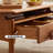 Cherry Solid Wood Rectangular Coffee Table