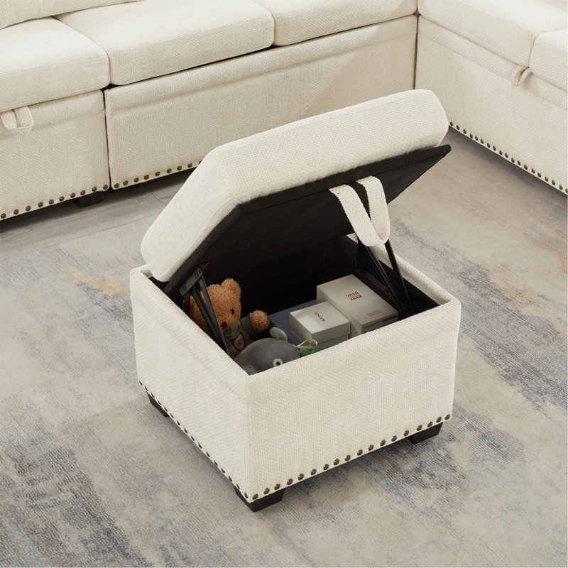 Versatile Sectional Sofa With Storage And Transformable Function For Living Room