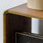 Bibliothèque de rangement en bois massif