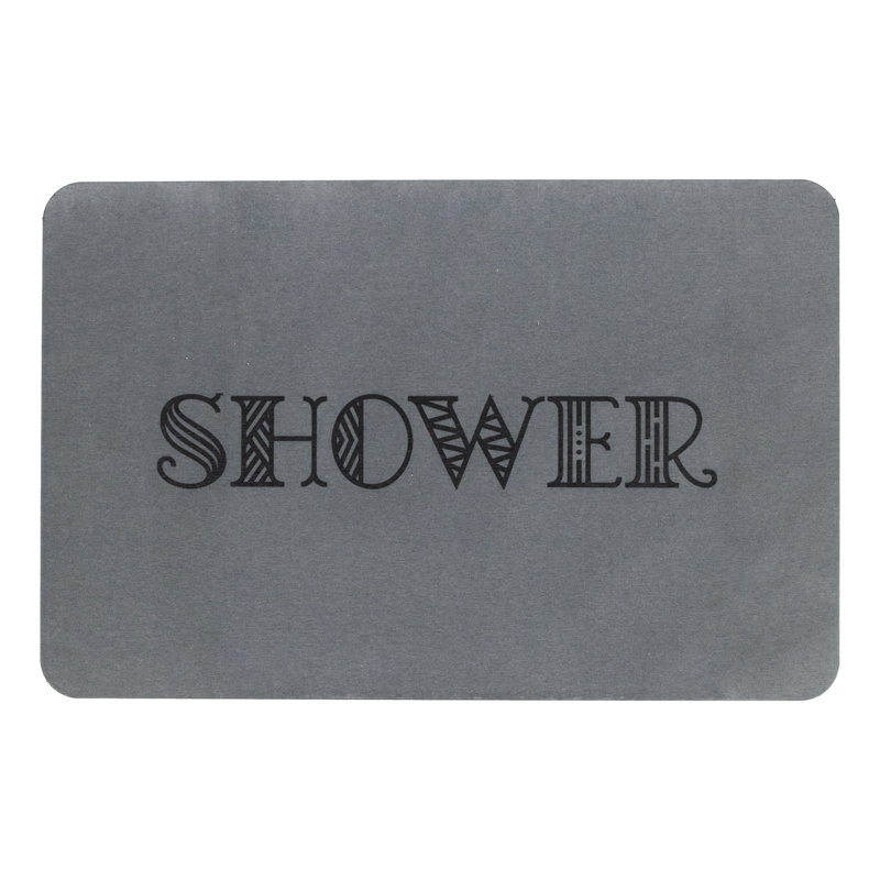 Tapis de bain en fibres naturelles