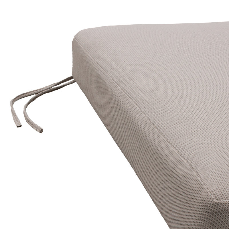TB Lounge Tommy Bahama 1 - Piece Outdoor Seat/Back Cushion, Bamboo Bay Sand, 23"W x 24"L