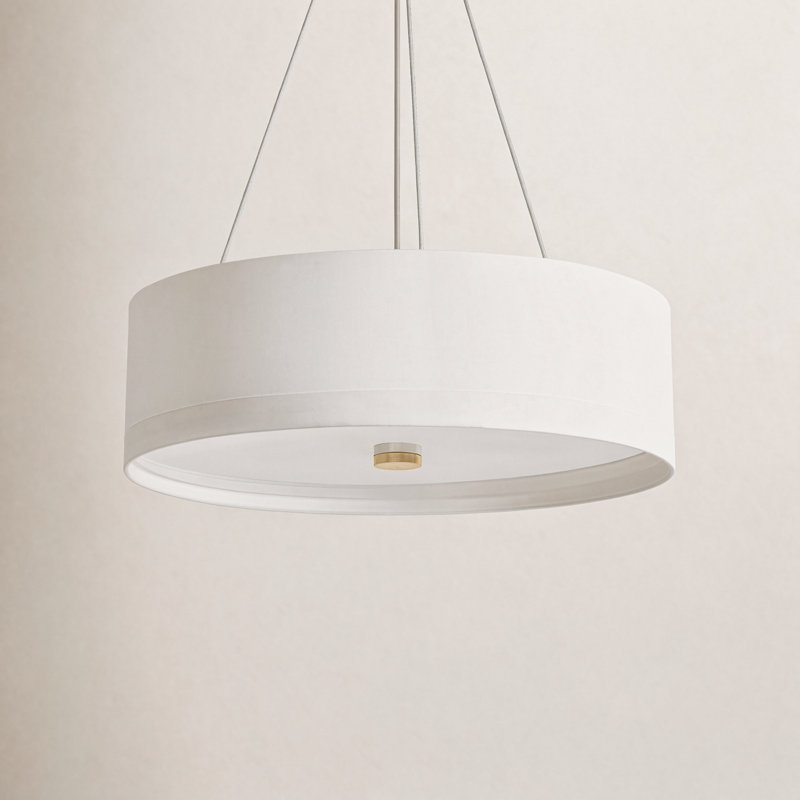 Luminaire suspendu Ashland, H 10,25 po x l 32 po x P 32 po, Six lumières
