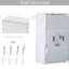Armoire murale verrouillable en acier inoxydable, 3 tablettes à 12 niveaux, 12 po x 20 po, argent, pour compartiment à médicaments verrouillable pour rangement de médicaments, acier, organisé